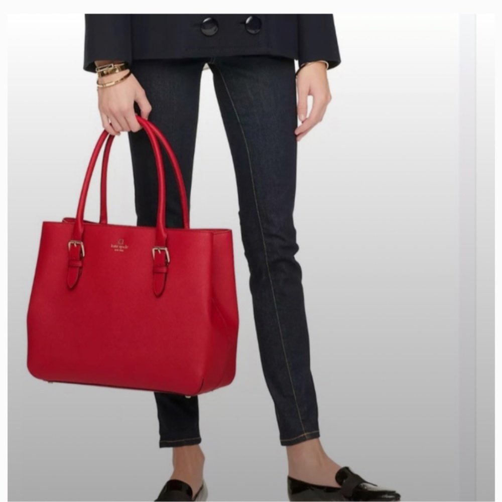 Kate Spade New York Harper Tote Woman's Shoulder Bag - Red